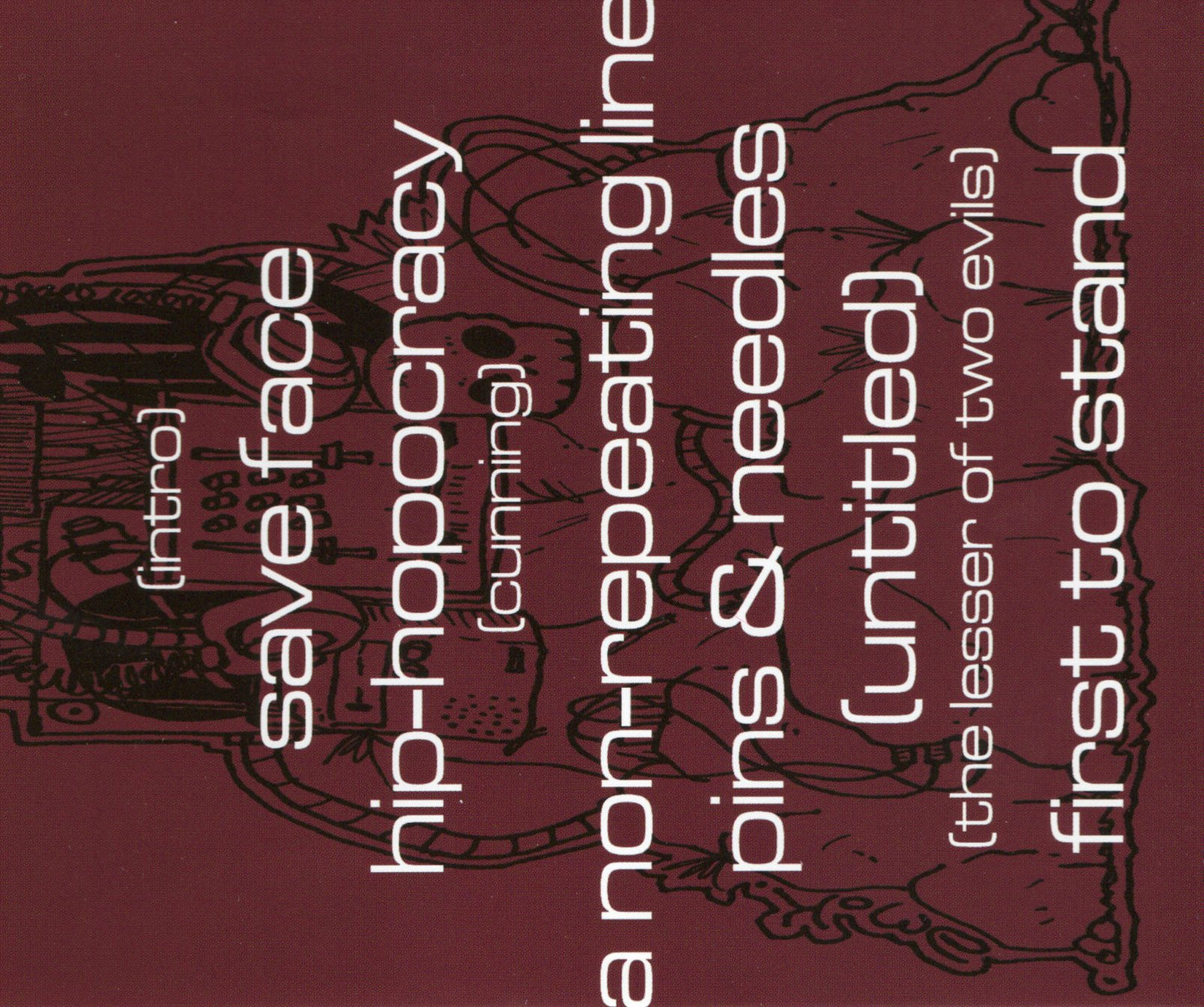 30odd08 - A Non Repeating Line Compact Disc
